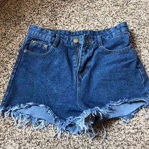 Jean shorts